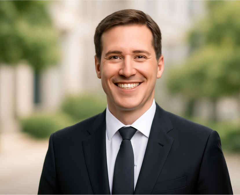Portrait de l'avocat Gabriel Delcourt